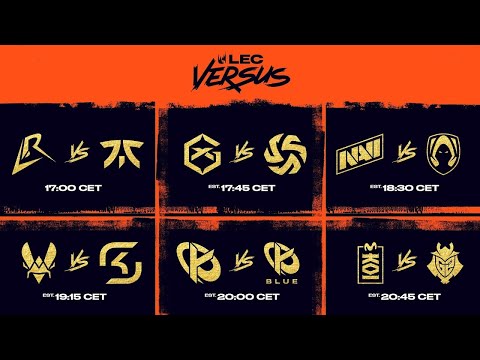 2026 LEC Versus - Semana 1 Día 1