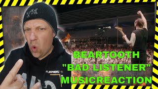 Beartooth Reaction | BAD LISTENER LIVE ROCK AM RING | UK REACTOR | REACTION |