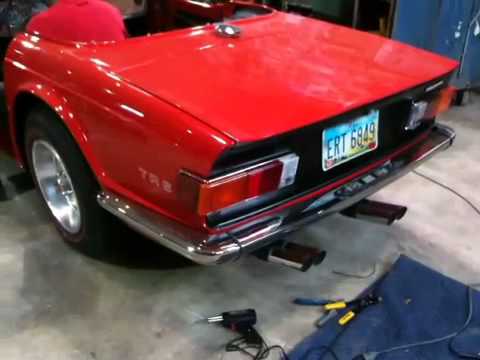 Triumph TR6 Ansa Exhaust