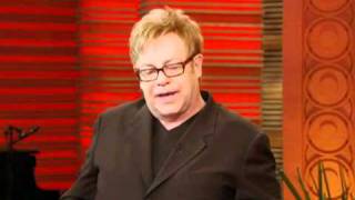 Elton John Calls Lady GaGa His 'Bastard Daughter' on 'Regis and Kelly' (VIDEO)