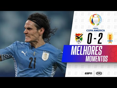Gols e lances de Bolívia x Uruguai