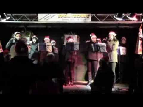 Spielmanns  und Fanfarenzug Rotenburg beim Weihnachtsmarkt am 13  + 17 12 2013 in Rotenburg