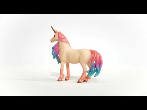 Schleich figūrėlė Vienaragio kumelė video