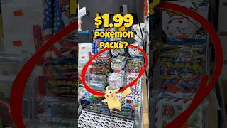 Pokemon packs for only $1.99???🤯 #pokemon