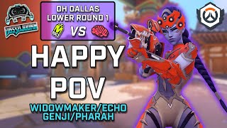 [Happy POV] M80 vs Twisted Minds - Lower Round 1 - DH Dallas OWCS