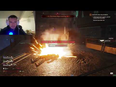 HELLDIVERS 2 Defending Trumps wall from Mexican's