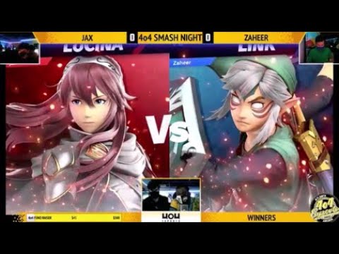SSBU - 4o4 Smash Night 6 - DBQ| Jax (Lucina) vs Zaheer (Link) - Winners Round 4