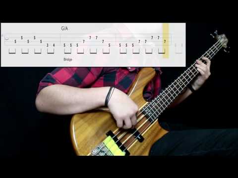 Marvin Gaye & Tammi Terrell - Ain't No Mountain High Enough (Bass Cover) (Play Along Tabs In Video)
