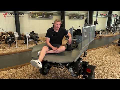 Horizontalni stroj za cepljenje - Bencinski motor - JANSEN HS-40L55