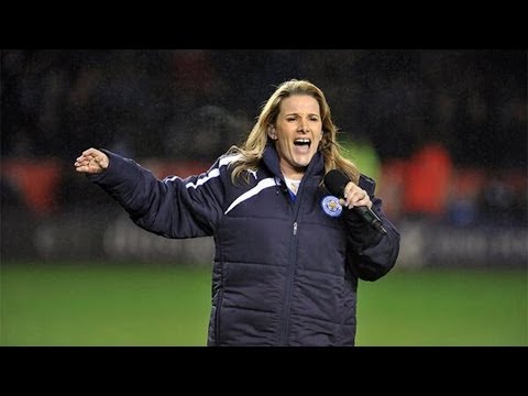 Sam Bailey Sings 'Skyscraper' at King Power Stadium