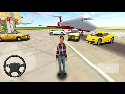 Airplane, Helicopter & Lamborghini Car Drive – Go To Car Driving Sim | Android Gameplay