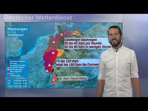 14.07.2021 Unwetterinformation - Deutscher Wetterdienst (DWD)