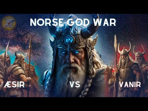 NORSE MYTHOLOGY: War of the Norse Gods: Æsir vs Vanir - Told by Odin