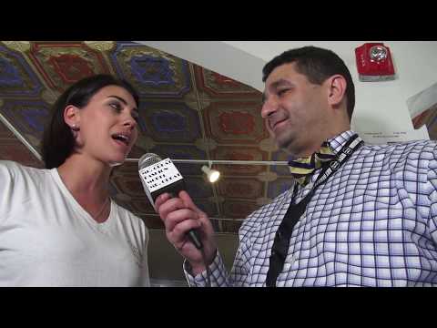 Emmy the head of Hair Stylists at the Art Hearts Fashion week,