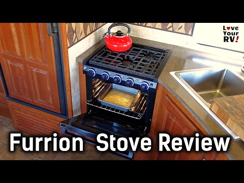 Furrion RV Gas Stove/Oven Review - 21" Two-in-One Range with Three-burner Cooktop