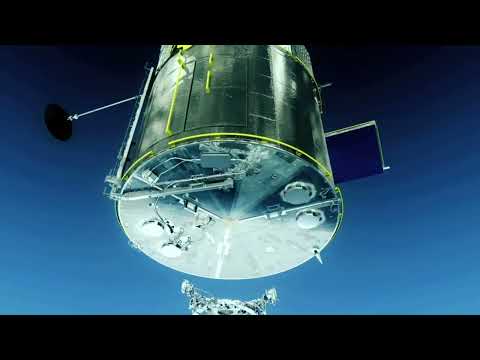CG Animation Of Astronauts In Space