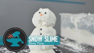 How to Make Snow Slime! Slime Time with Drew