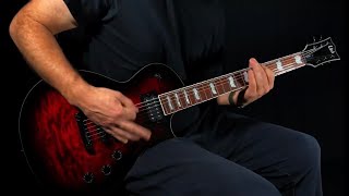 Video thumbnail for ESP LTD EC-256QM SEE THRU BLACK CHERRY SUNBURST and EC-256 VINTAGE GOLD SATIN MARCH 2024 by Brendan Breakdown