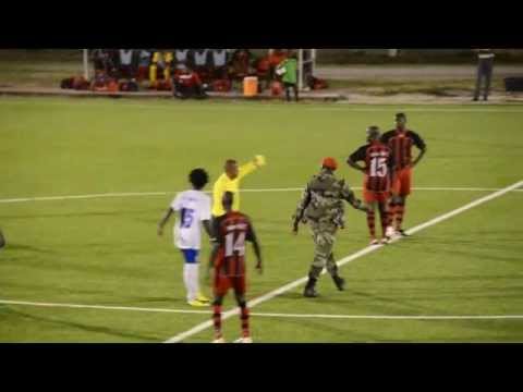 Suriname Soccer Team Owner Receives Yellow Card.flv