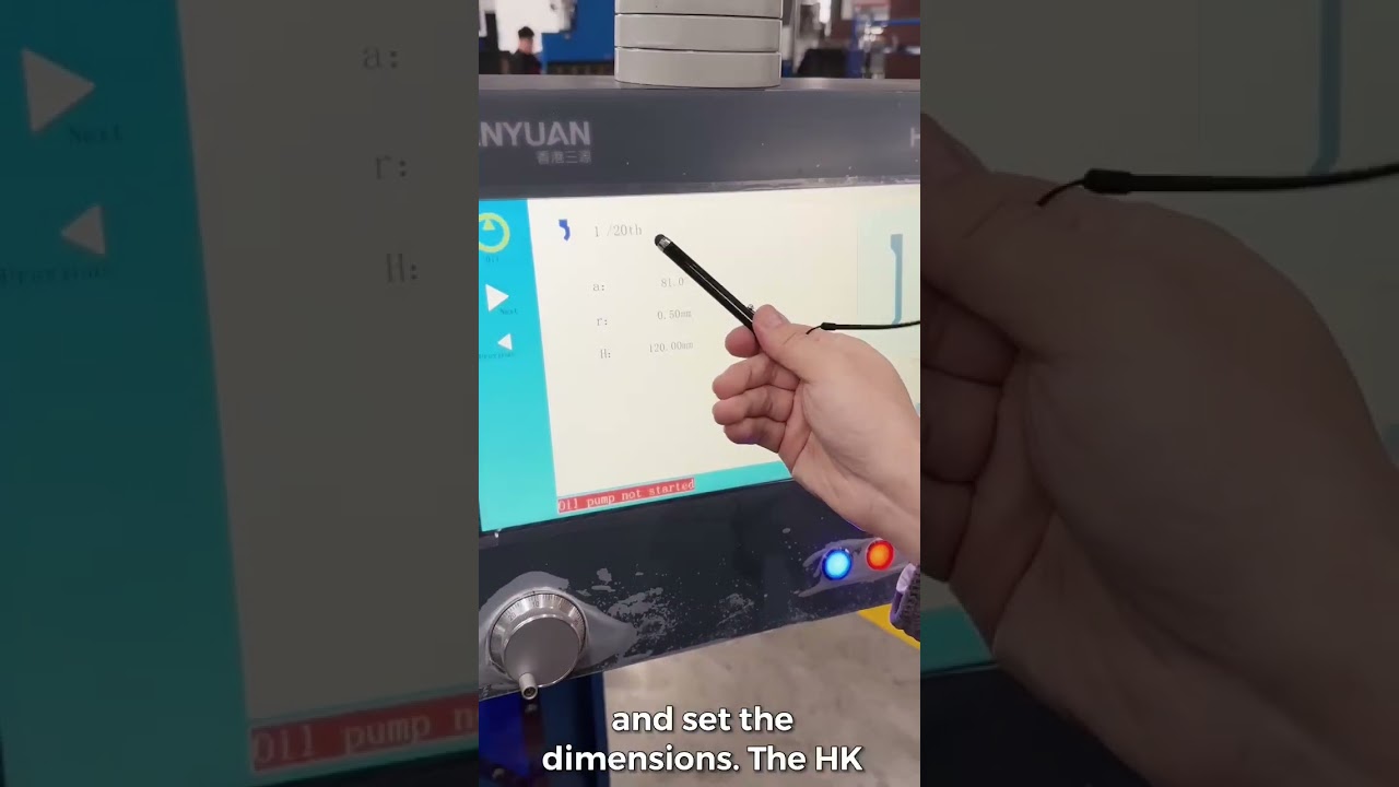 Press Brake Control System HK58T from Hongkong Sanyuan