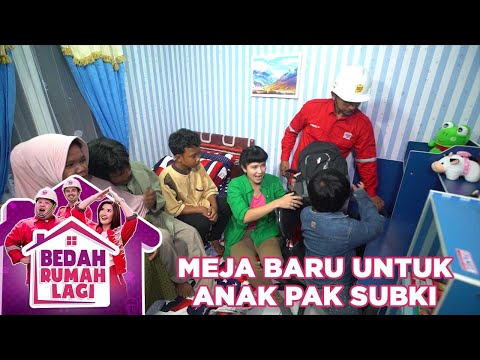 Seperangkat Alat Belajar Untuk Anak-anak Pak Subki - Bedah Rumah Lagi