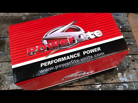 PowerLite RAC468 Gear Starter Motor - Jet black Fitting