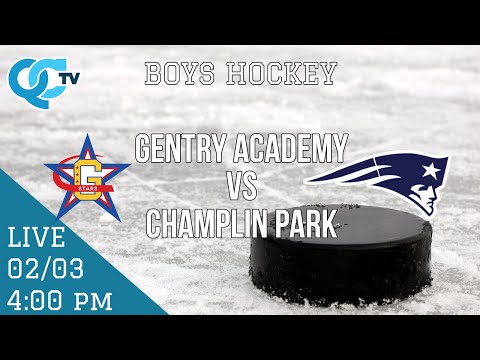 Boys Hockey: Gentry Academy @ Champlin Park 02-03-2026 | Champlin Park High School | QCTV
