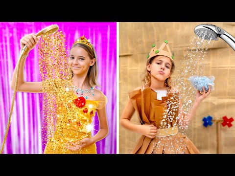 Five Kids Rich vs Broke Princess and other funny videos