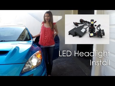 EASY LED HEADLIGHT INSTALL!