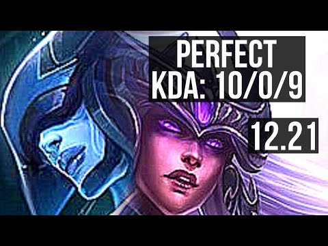 LISSANDRA vs SYNDRA (MID) | 10/0/9, 900+ games, Legendary, 1.1M mastery | EUW Diamond | 12.21