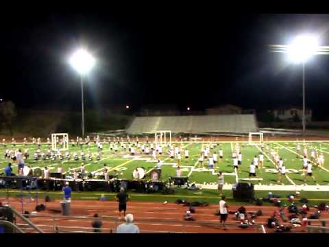 Blue Devils 2011 July 1, Lights Out During Rehearsal