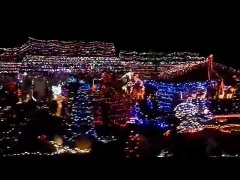 Free Christmas Light Display-Cartoonland/Zooland
