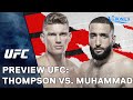 UFC: Thompson vs  Muhammad Preview