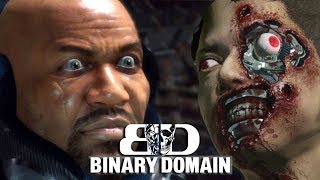TALKING TRASH - Binary Domain Gameplay