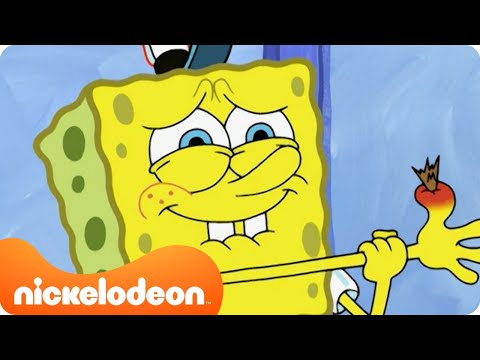 SpongeBob | SpongeBob si ferisce con una scheggia 🤕 | Nickelodeon Italia