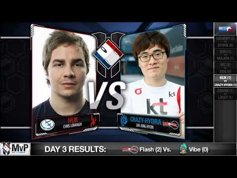 Highlights Day 3 MvP Starcraft 2 Invitational - Grubby, MC, Stork, Crank