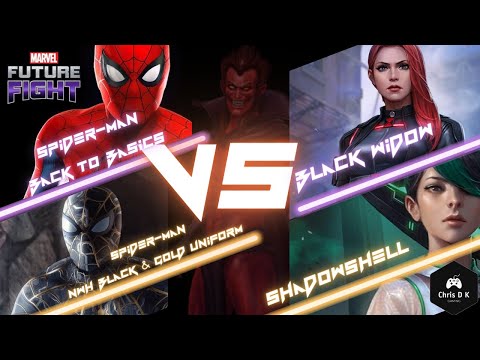 Spider-Man vs Black Widow vs Shadow Shell | WBL Mephisto Stage 54