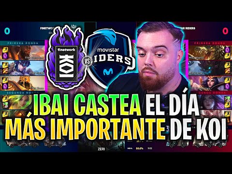 IBAI CASTEA LA GRAN SEMIFINAL DE KOI! | KOI vs RIDERS GAME 1 SEMIFINAL SUPERLIGA VERANO 2023 LVP