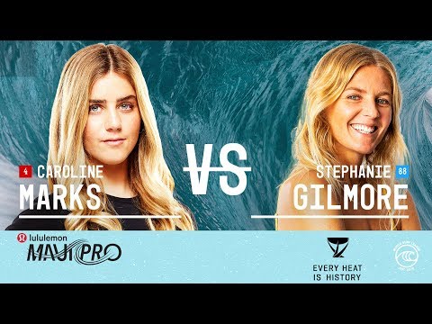 Caroline Marks & Stephanie Gilmore Battle to Finals at lululemon Maui Pro