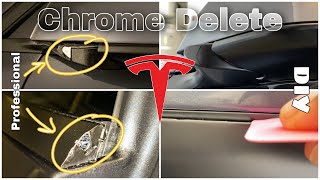 TesBros Chrome Delete for Your Tesla vs Professional install. I’ve Done Both!