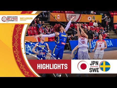Japan v Sweden - Highlights - FIBA Women's Olympic Qualifying Tournament 2020