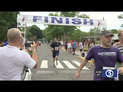 VIDEO: Thousands participate in Petit Family Foundation 5k despit high temps and humidity Video