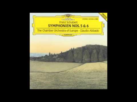 SCHUBERT: Symphony No. 5 in B flat major D. 485 / Abbado·The Chamber Orchestra of Europe
