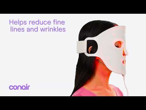 Conair LED Light Therapy Face Mask | Anti-Aging Device