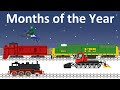 Months Of The Year With Trains The Kids Picture Show