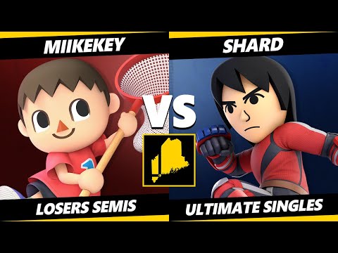 BWW v9.3.3 LOSERS SEMIS - MiikeKey (Villager) Vs. Shard (Mii Brawler) Smash Ultimate - SSBU