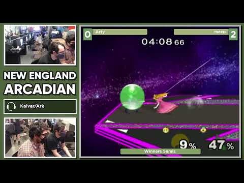 NE Melee Arcadian 8 - Arty (Peach) vs. meep (Sheik) - Melee WSF