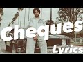 Cheques-(Lyrics) | Shubh | Still Rollin Album | Latest punjabi songs 2023 | Pb06 Lyrics |