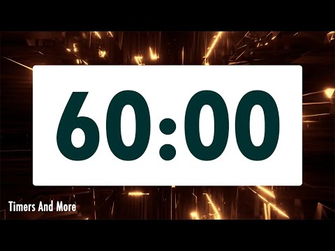 60 minute timer [🔔 LOUD ALARM 🔔]