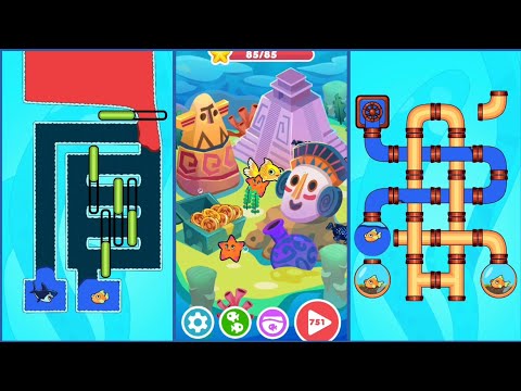 Save the Fish 751-755 Levels